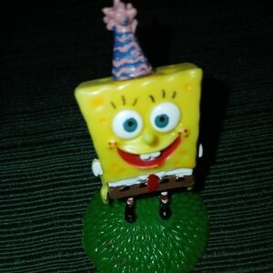 Wilton SpongeBob  Cake Topper Set Of 6. NWT